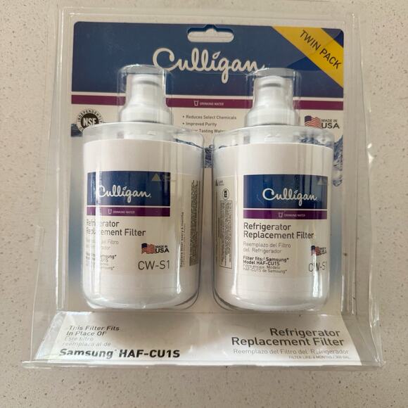 Culligan Refrigerator Water Filters; Replaces SAMSUNG HAF-CU1S - Picture 1 of 4